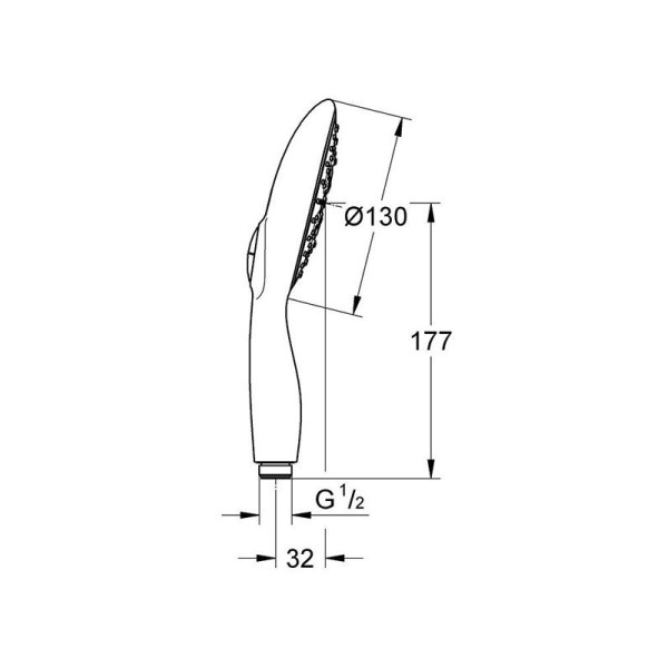 Grohe Power&Soul 130 Ручной душ 27673000