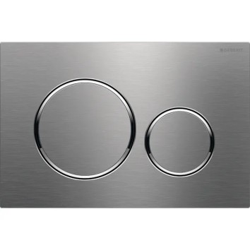 Кнопка зливу Sigma 20 (115.882.sn.1) сталевий мат, Geberit