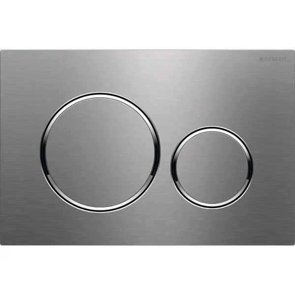 Клавиша смыва Geberit Sigma20, нержавеющая сталь 115.882.SN.1