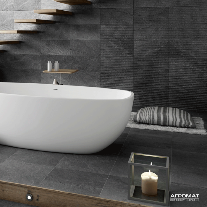 Плитка Argenta Dorset LINED CLOUD 9×500×250