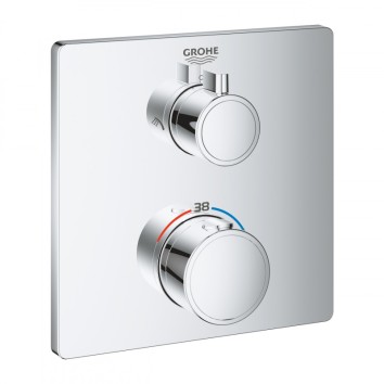 Grohe Grohtherm Термостат для душа с переключателем на 2 положения верхний/ручной душ (24079000)