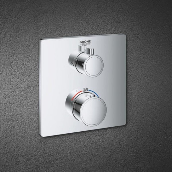 Grohe Grohtherm Термостат для душа с переключателем на 2 положения верхний/ручной душ (24079000)