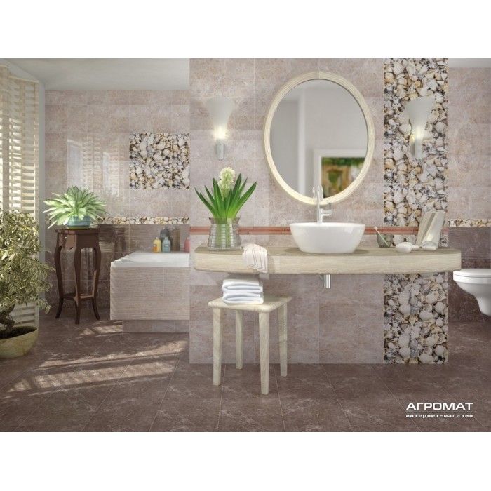 Плитка Opoczno Nizza BROWN STR 9×450×300