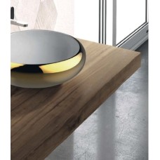 Керамическая раковина 43 см Artceram Tao, white glossy/gold bicolor (TOL001 01;56)