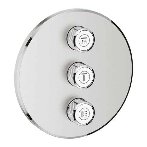 Внешняя панель вентиля для встраиваемого монтажа Grohe Grohtherm SmartControl 29122DC0