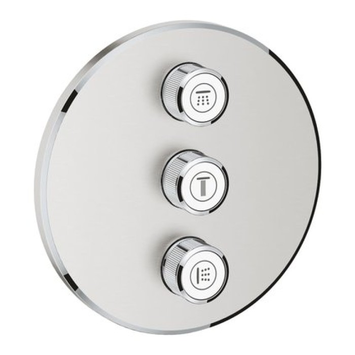 Внешняя панель вентиля для встраиваемого монтажа Grohe Grohtherm SmartControl 29122DC0