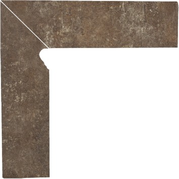 Цоколь лівий Ilario Brown 2х-елементний 81x300x11 Paradyz