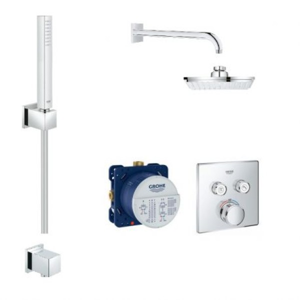 Плитка керамогранит Grohe Grohtherm SmartControl Cube Душевая система 23409SC0 для пола