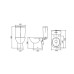 Унитаз Kolo Freja (L79047000) с сиденьем Soft Close