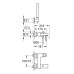 Смеситель для ванны Grohe Eurocube 23141000
