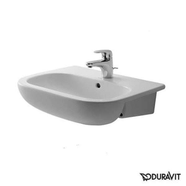Плитка керамогранит Керамическая раковина 55 см Duravit D-Code 0339550000 для пола