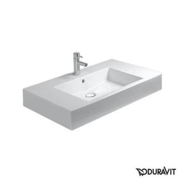 Плитка керамогранит Керамическая раковина 85 см Duravit Vero 0329850000 для пола