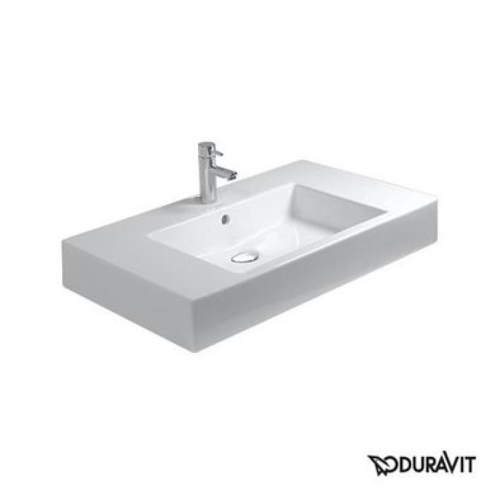 Плитка керамогранит Керамическая раковина 85 см Duravit Vero 0329850000 для пола