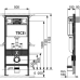 Инсталляция для унитаза TECE 9300000