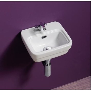 Керамическая раковина 31 см Simas Evolution, bianco glossy EVO 13