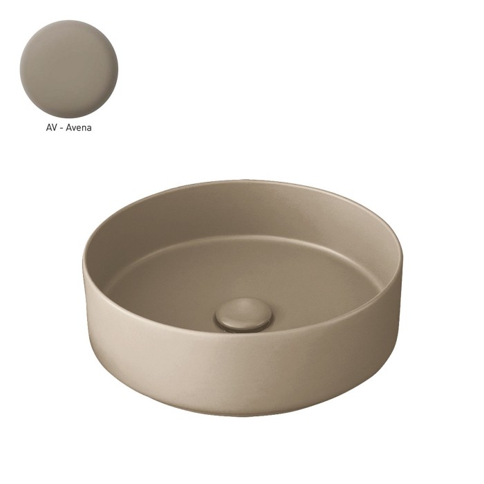 Раковина накладная 40 см Cielo Shui Comfort