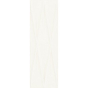 Плитка Opoczno Pl White Lines Structure Glossy 25x75 см