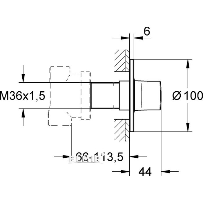 Grohe Ondus Переключатель на 5 положений (19448000)