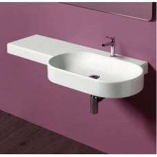 Керамическая раковина 115 см Simas Flow FL 22