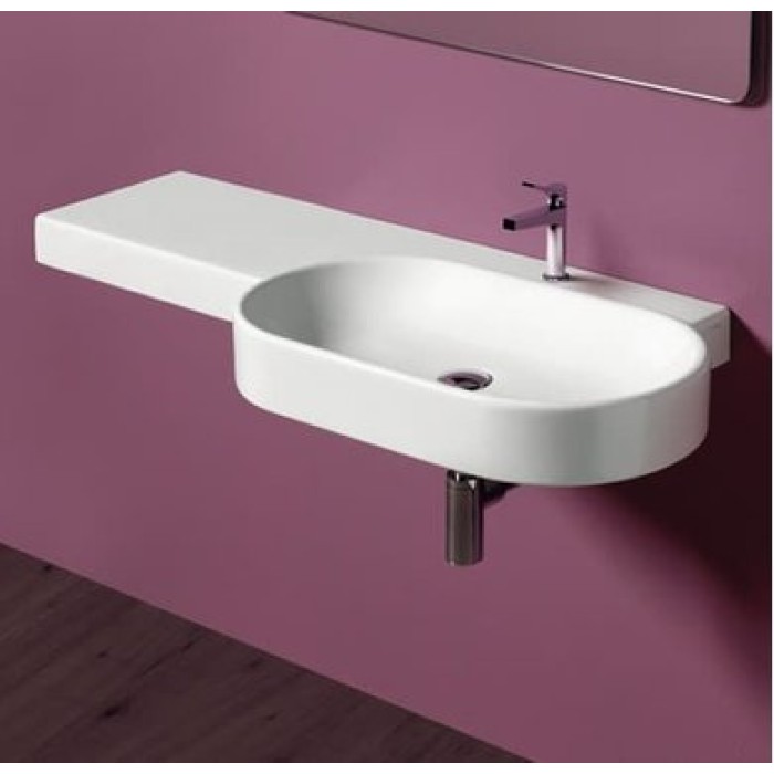 Керамическая раковина 115 см Simas Flow FL 22