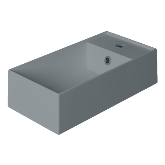Раковина мини Simas Agile Сemento Matt 50x27 см (AG50CEMENTO)