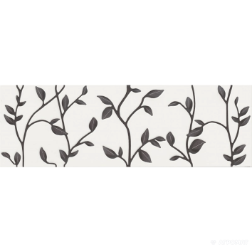 Плитка Opoczno Winter Vine WHITE INSERTO FLORAL 11×890×290 для ванной и кухни