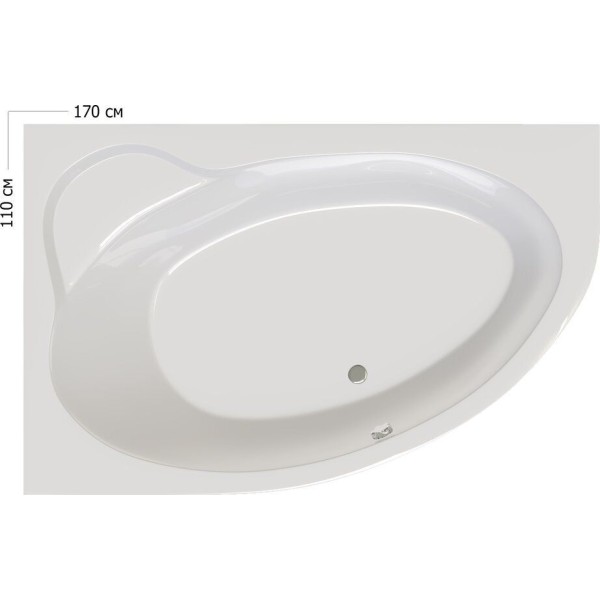 Ванна Ravak ASYMMETRIC II 160 L CB51000000