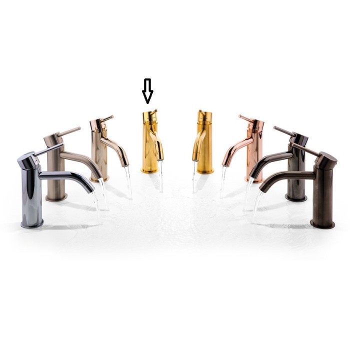 Смеситель для раковины Paffoni Light LIG103HG70 Смеситель для раковины Paffoni Light LIG103HG70