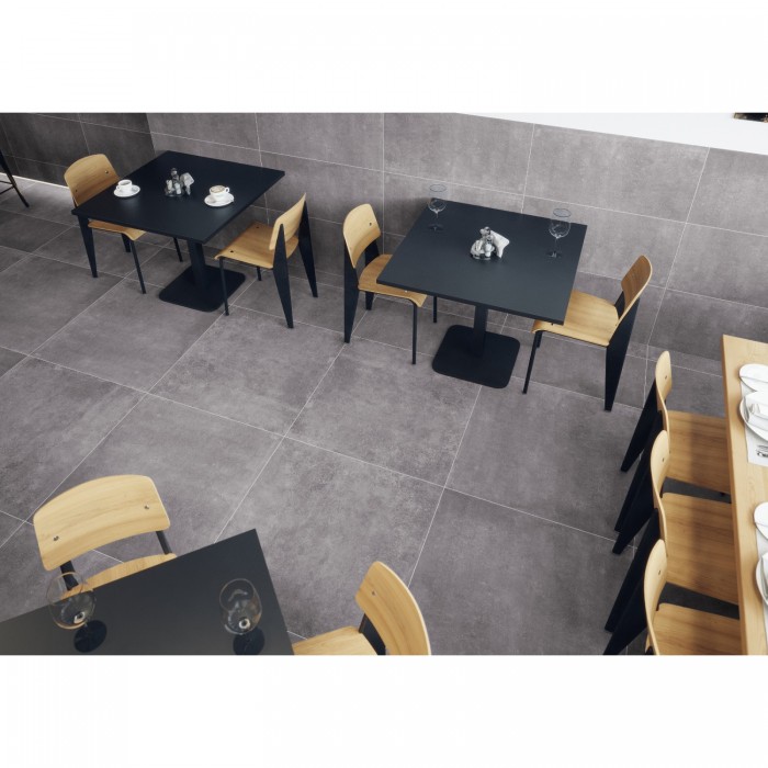Керамогранит CERRAD PODLOGA MONTEGO ANTRACYT RECT 9×797×797 под камень