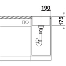 Мойка для кухни Blanco Zerox 340-IF Durinox  523096