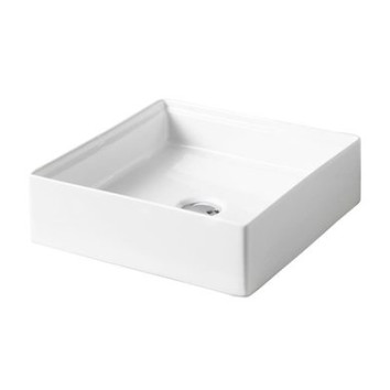 Керамическая раковина 38 см Artceram Scalino, white glossy (SCL001 01;00)