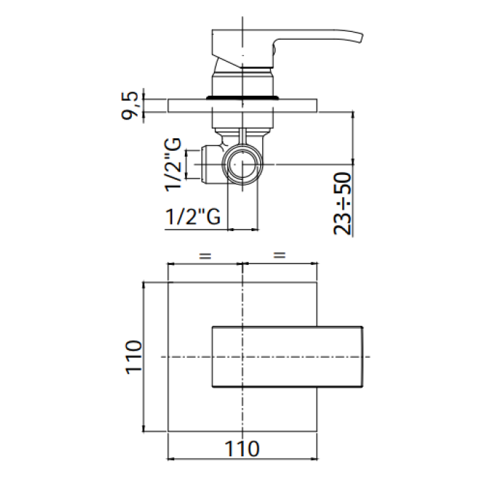 Смеситель Paffoni Level (LES010CR) Смеситель Paffoni Level (LES010CR)