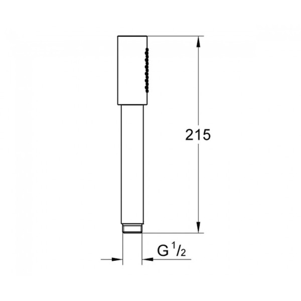 Плитка керамогранит Grohe Sena Stick Ручной душ 1 26465AL0 для пола