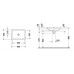Плитка керамогранит Керамическая раковина 60 см Duravit DuraStyle 0372600000 для пола