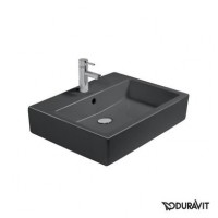 Керамическая раковина 60 см Duravit Vero, черная 0454600827