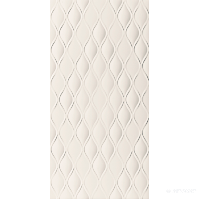 Плитка Marca Corona 4D D731 DROP WHITE MATT 8×800×400