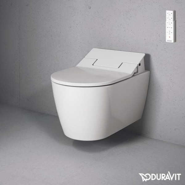 Плитка керамогранит Подвесной унитаз Duravit ME by Starck SensoWash 2528590000 для пола