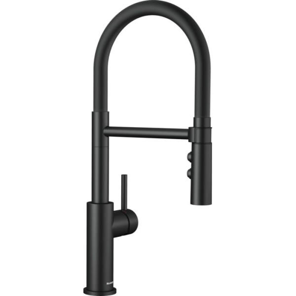 Смеситель кухонный Blanco  CATRIS-S Flexo черный матовый 525793