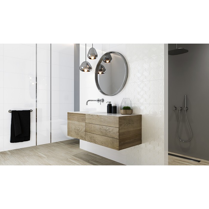 Плитка Paradyz SYNERGY BIANCO INSERTO под бетон