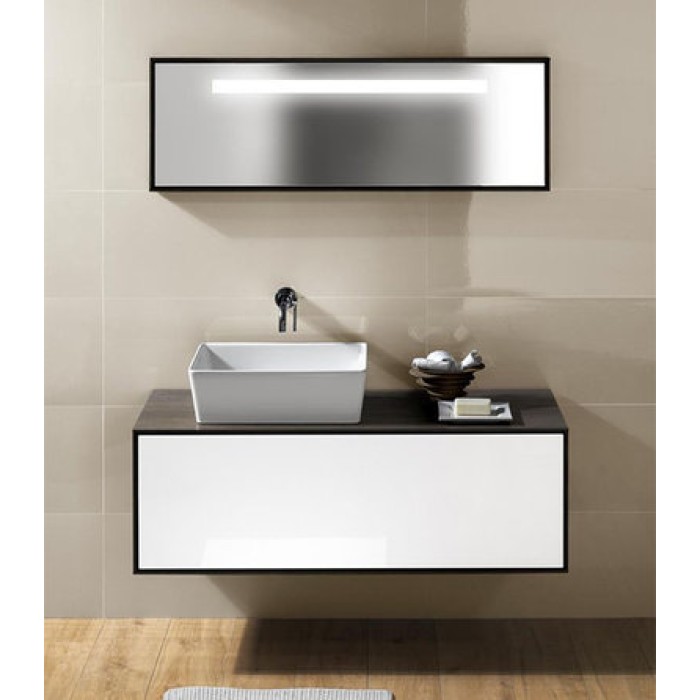 Керамическая раковина 50 см Hatria Happy Hour 11:00, белый (YxSL01)