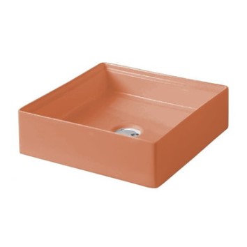 Керамическая раковина 38 см Artceram Scalino, orange cameo (SCL001 13;00)