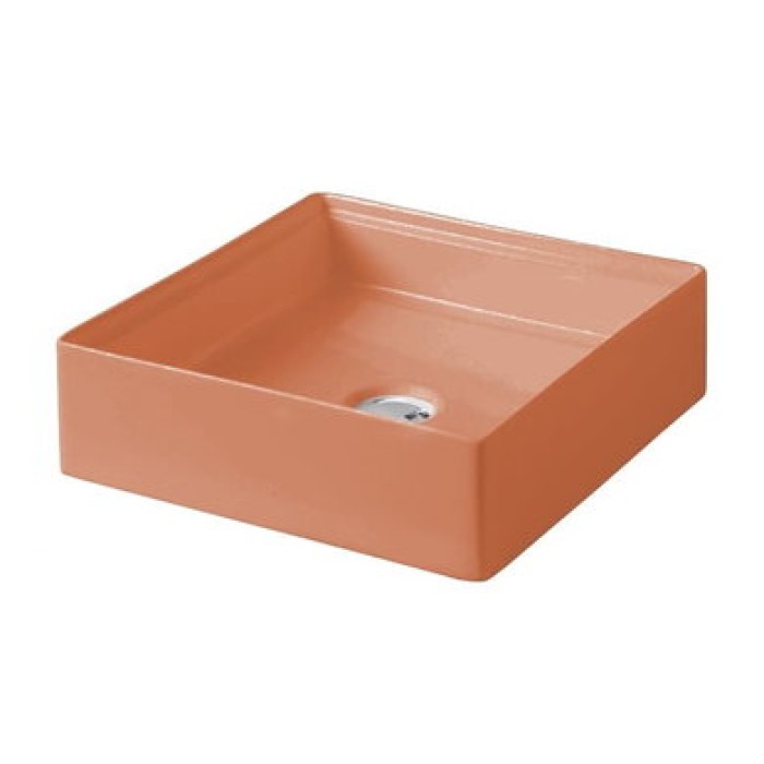 Керамическая раковина 38 см Artceram Scalino, orange cameo (SCL001 13;00)