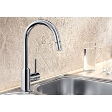 Смеситель кухонный Blanco MIDA - S хром 521454