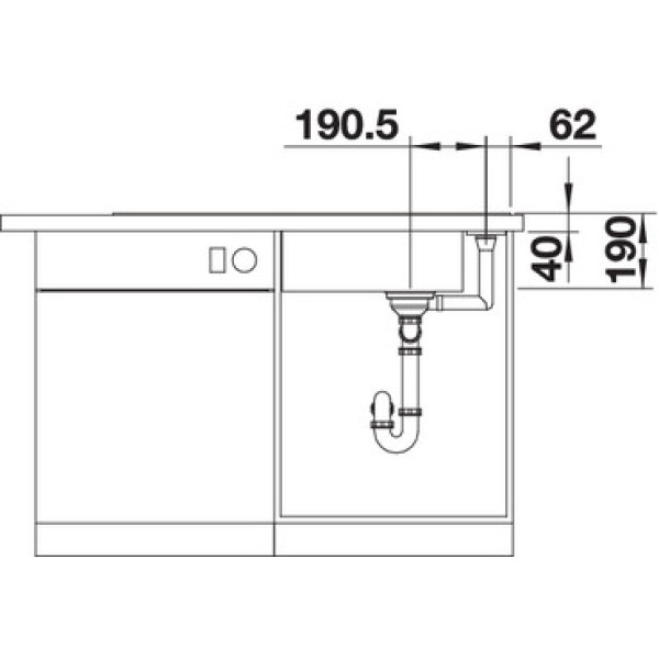 Мойка для кухни Blanco Axia III XL 6 S с доской из ясеня алюметаллик 523502