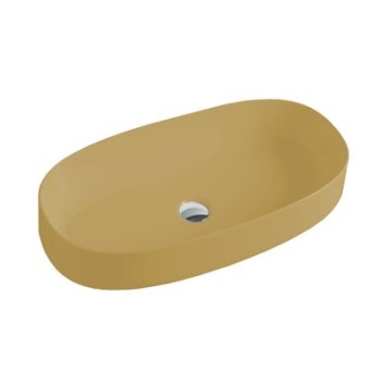 Керамическая раковина 68 см Artceram Cognac, zync yellow (COL005 12;00)