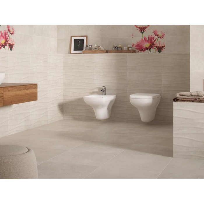 Плитка Opoczno Stone Flowers Beige матовая 10×420×420