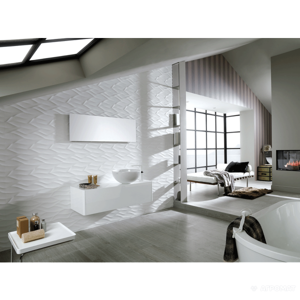 Плитка Venis Ona+Madagascar ONA WHITE MATT PV 12×1000×333