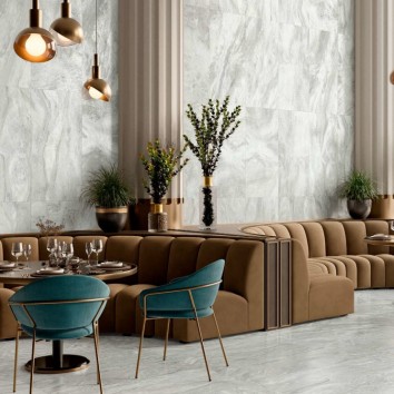 Керамограніт Roca Fb9R054011 Marble Arcobaleno Blanco R 60x120 см