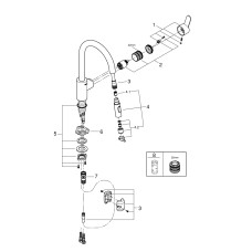 Grohe Eurostyle Cosmopolitan Смеситель для кухни (31482003)