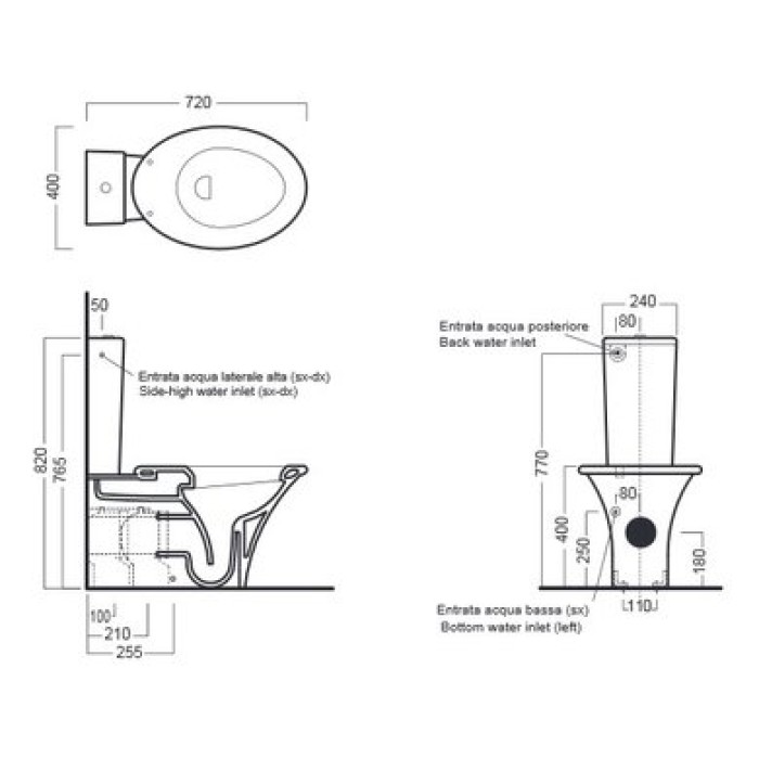 Чаша унитаза Hatria Sculture (YxZ401) Чаша унитаза Hatria Sculture (YxZ401)